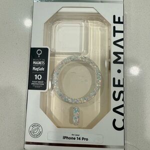 Case-Mate iPhone 14 Pro Case with MagSafe - Iridescent Sparkle